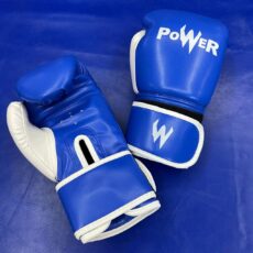 Перчатки бокс Power 8/10/12ун син 14006