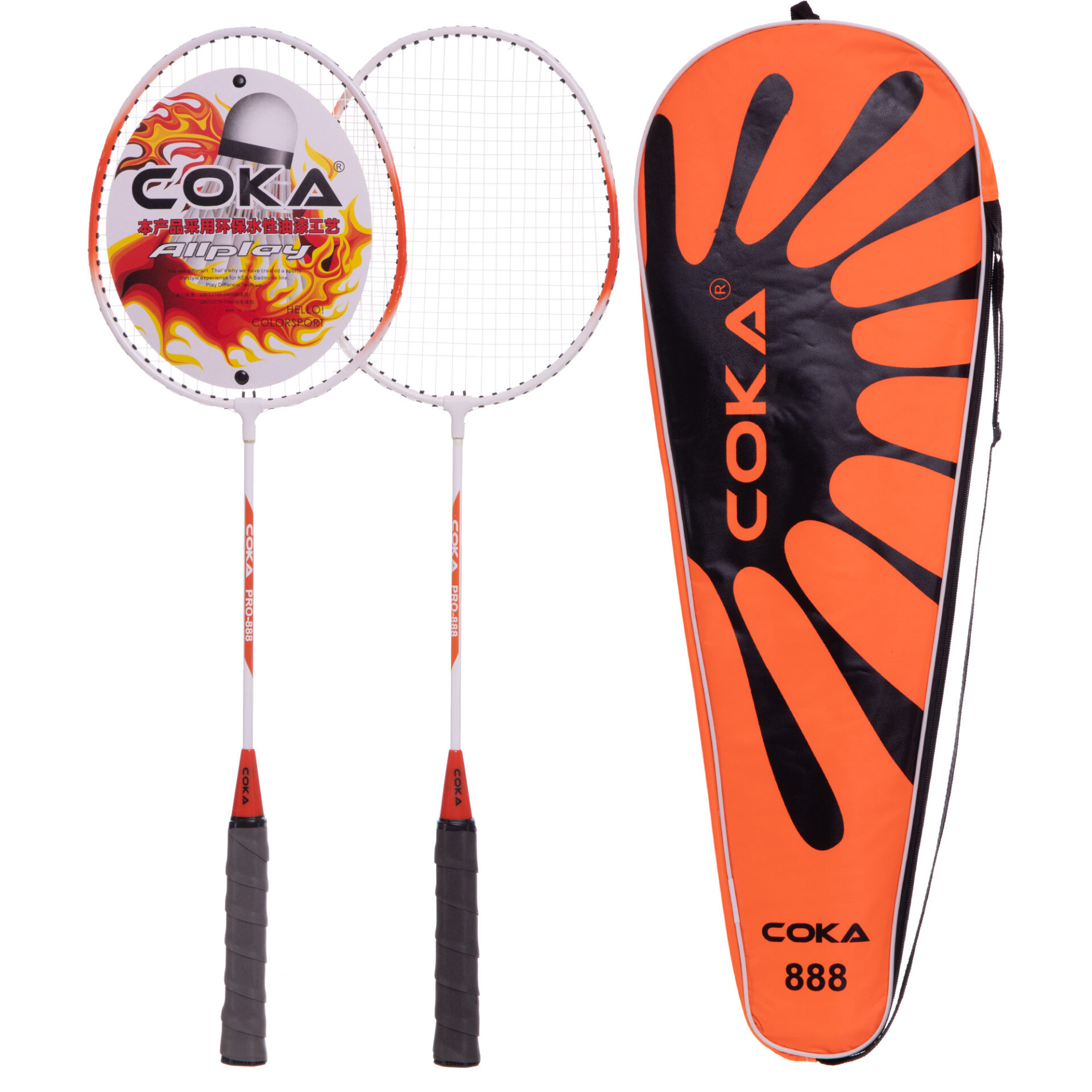 Набір бад COKA BD888  2 ракетки+чохол