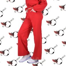 Брюки жен Н-0031  S/M L/XL красн хакки